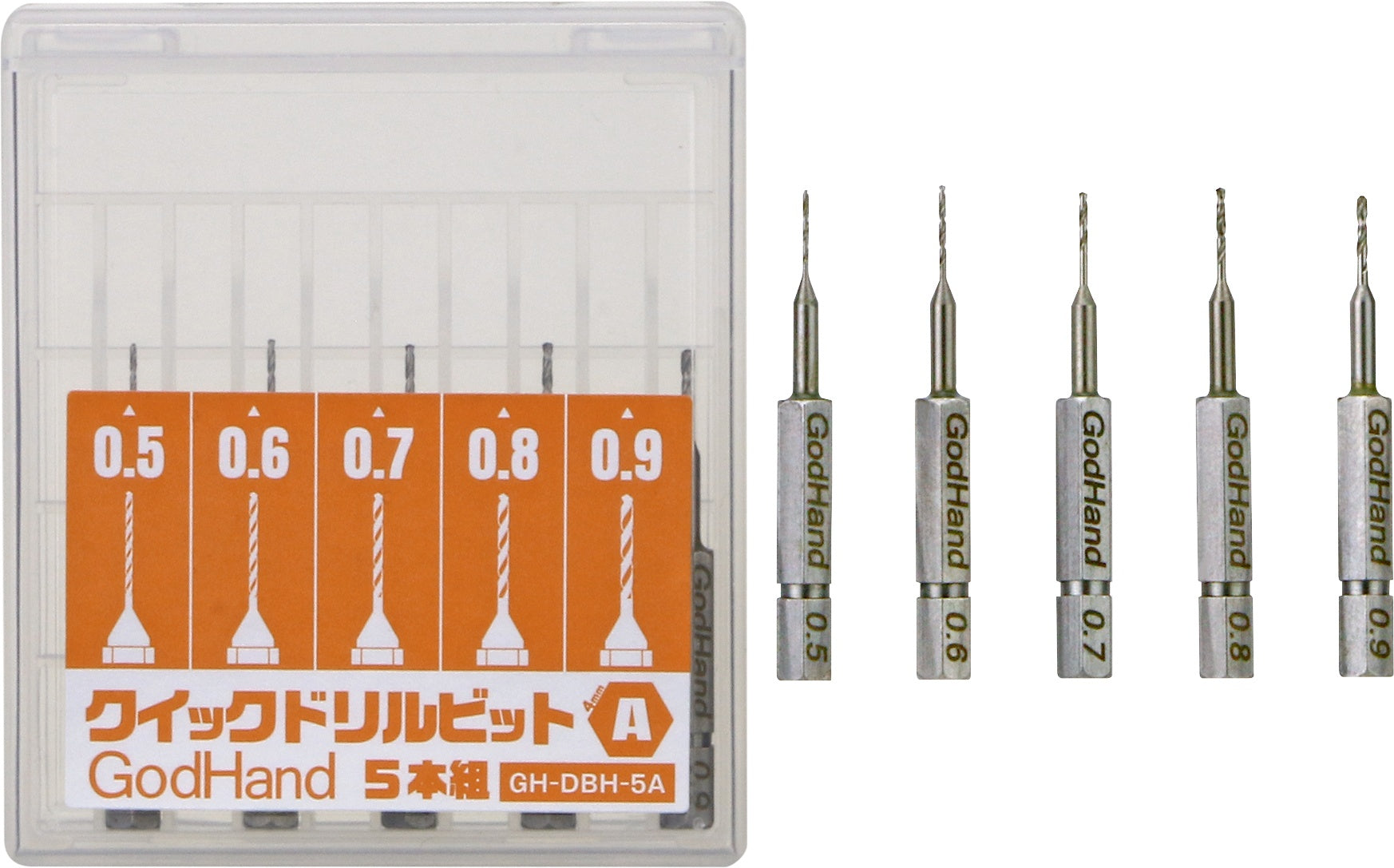 GodHand GodHand - Quick Attachable Drill Bit Set A