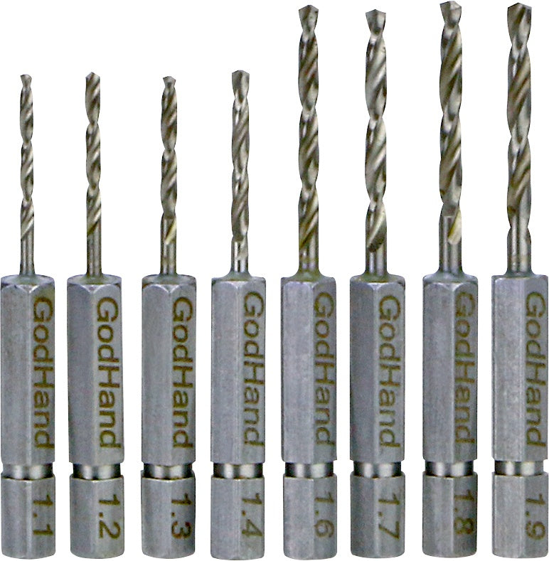 GodHand GodHand - Quick Attachable Drill Bit Set C