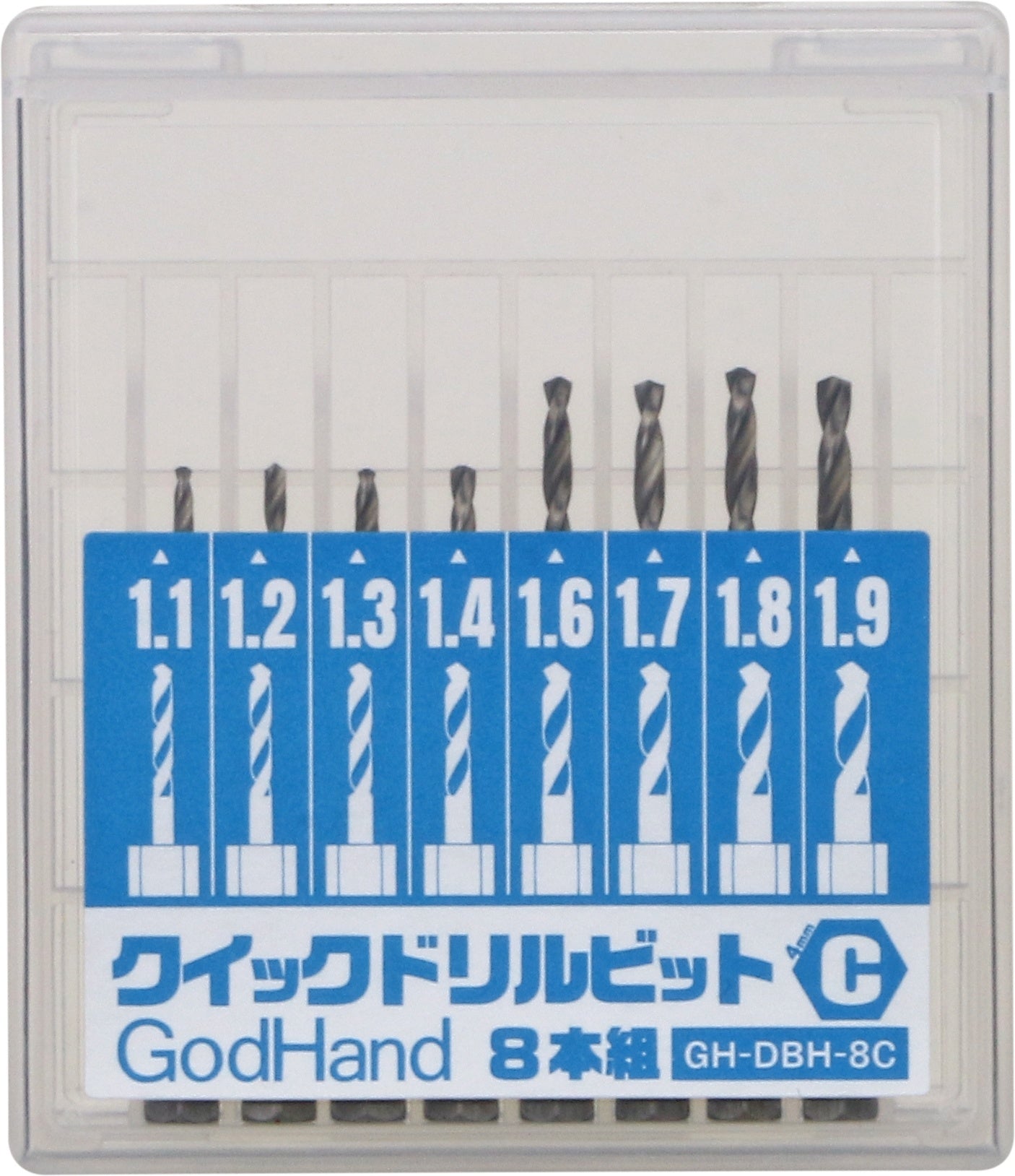 GodHand GodHand - Quick Attachable Drill Bit Set C