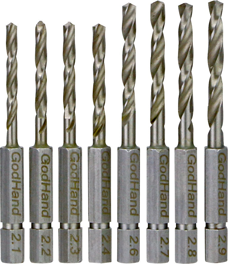GodHand GodHand - Quick Attachable Drill Bit Set D