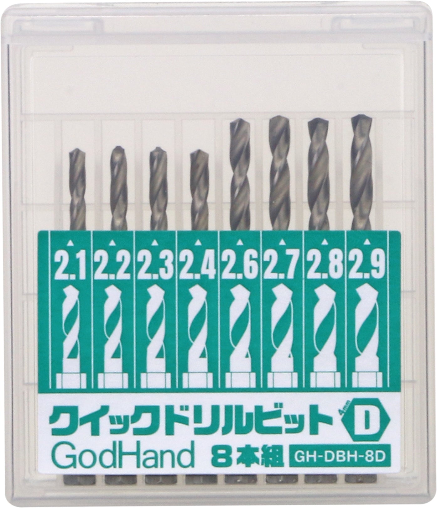 GodHand GodHand - Quick Attachable Drill Bit Set D