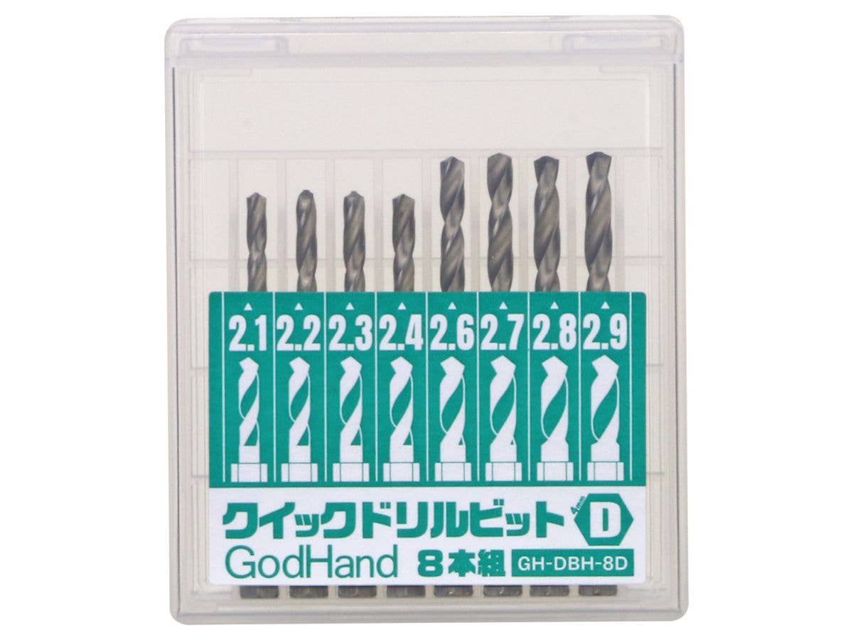 GodHand GodHand - Quick Attachable Drill Bit Set D | 4562349874682