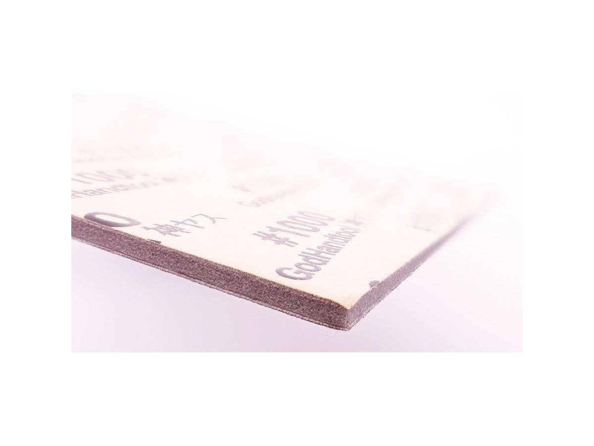 GodHand Kamiyasu Sanding Sponge Sticker #1000-2mm | 4562349878024