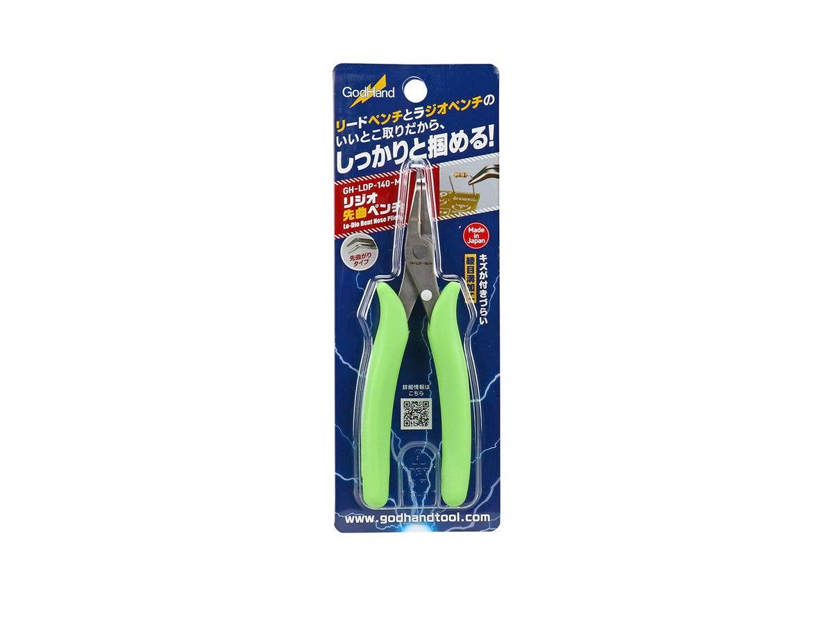 GodHand GodHand - Le-Dio Bent Nose Pliers | 4562349871520