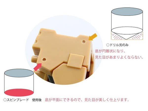 GodHand GodHand - Spin Blade Chisel Bit 2.7mm | 4562349873227