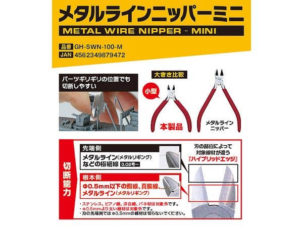 GodHand Metal Wire Nipper - mini | 4562349879472