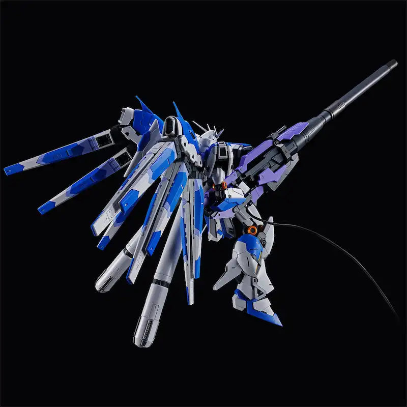 P-Bandai RG 1/144 Hyper Mega Bazooka Launcher for Hi-Nu Gundam & Fin Funnel Display Set (MS body not included)