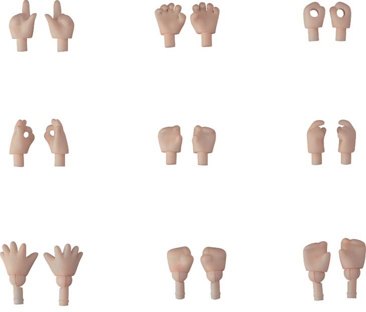 Nendoroid Doll Hand Parts Set (Cream)(3rd-run) | 4580590128637