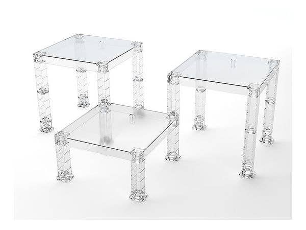 The Simple Stand: Build-On Type (Translucent), Set of 3 | 4580590158627