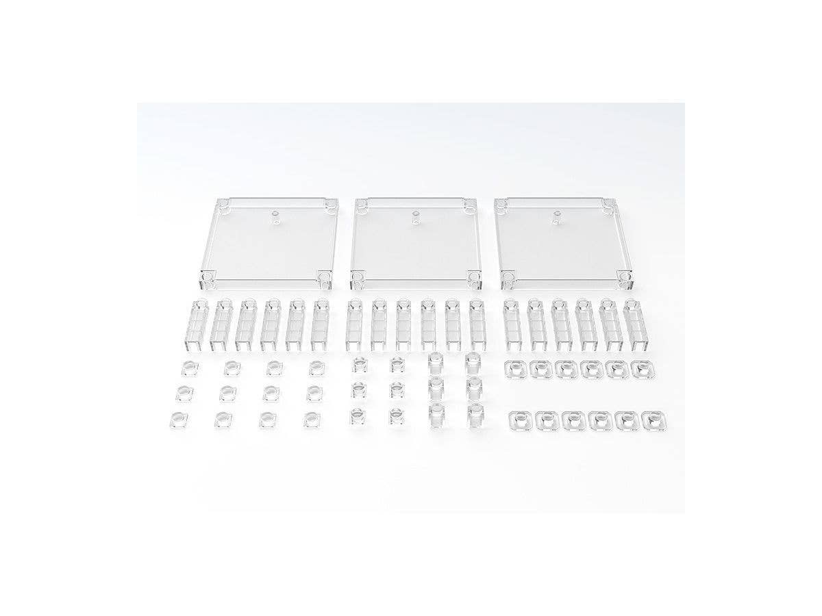 The Simple Stand: Build-On Type (Translucent), Set of 3 | 4580590158627