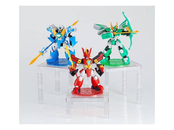 The Simple Stand: Build-On Type (Translucent), Set of 3 | 4580590158627