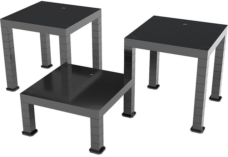 Good Smile Company The Simple Stand: Build-On Type (Black), Set of 3 - P-REX Hobby
