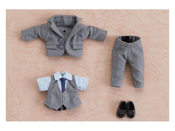 Nendoroid Doll Series Outfit Set: Suit (Gray) (Re-Run) | 4580590160200