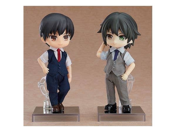 Nendoroid Doll Series Outfit Set: Suit (Gray) (Re-Run) | 4580590160200
