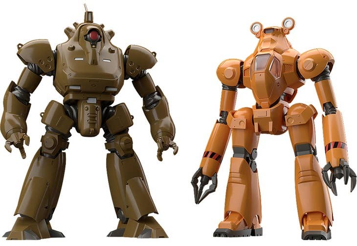 Mobile Police Patlabor Series HL-98 Hercules 21 & ASV99 Boxer: Alternate Color Ver. Moderoid Model Kit | 4580590165663