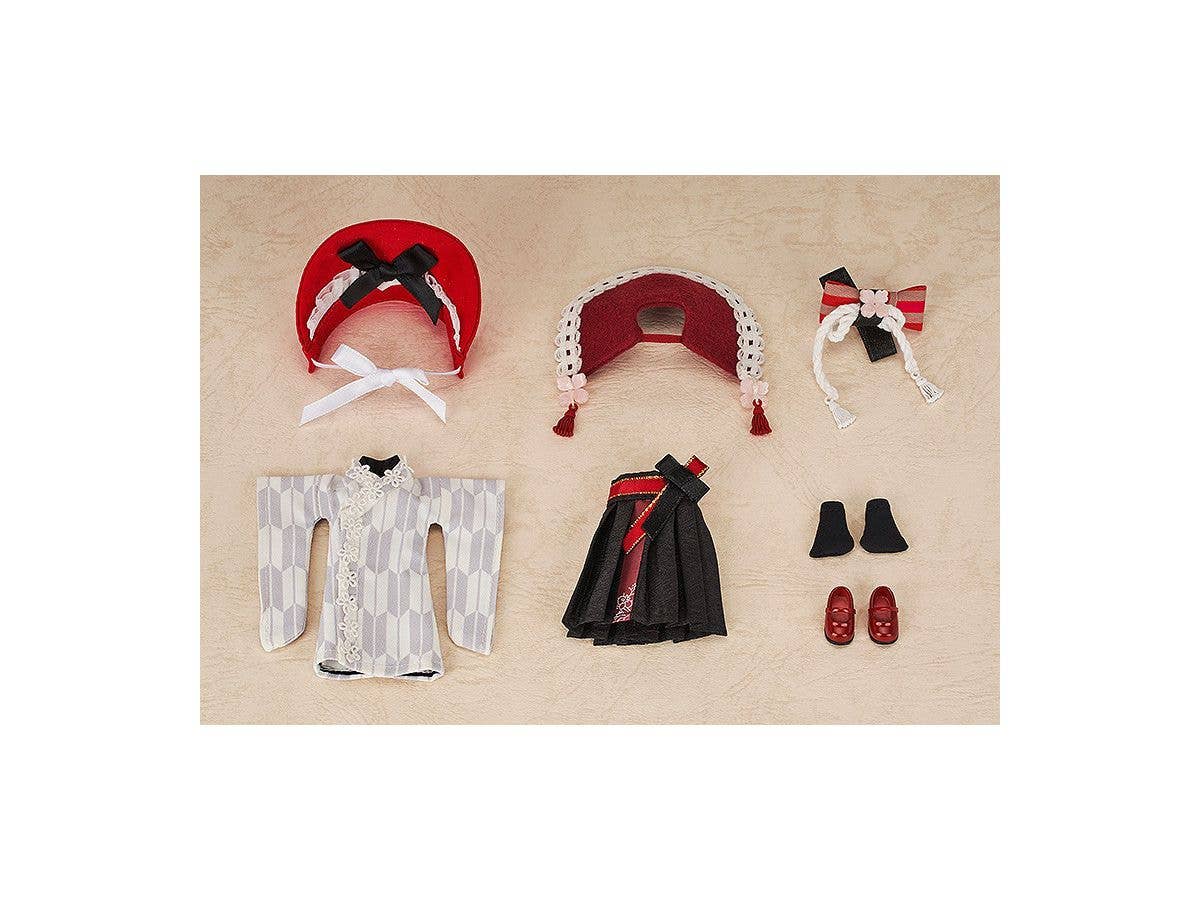 Nendoroid Doll: Outfit Set - Rose: Japanese Dress Ver. | 4580590170155