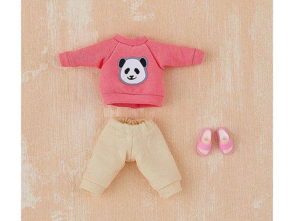 PLAMOD Nendoroid Doll Outfit Set: Sweatshirt and Sweatpants (Pink) | 4580590173651