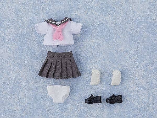 Nendoroid Doll Outfit Set: Short-Sleeved Sailor Outfit (Gray) | 4580590173767