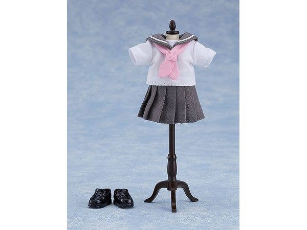 Nendoroid Doll Outfit Set: Short-Sleeved Sailor Outfit (Gray) | 4580590173767