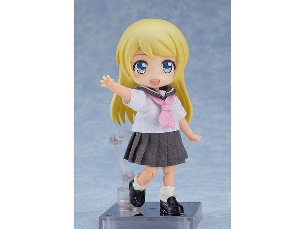 Nendoroid Doll Outfit Set: Short-Sleeved Sailor Outfit (Gray) | 4580590173767