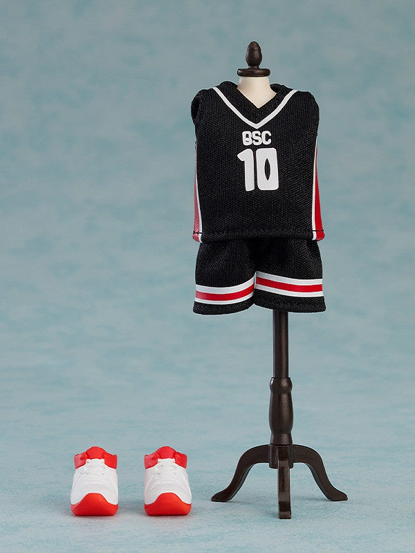 Good Smile Company Nendoroid Doll Outfit Set: Basketball Uniform (Black)(4580590174627)