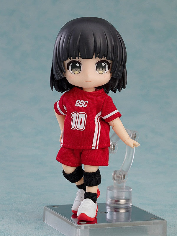 Good Smile Company Nendoroid Doll Outfit Set: Volleyball Uniform (Red)(4580590174641)
