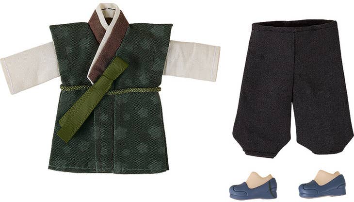 Nendoroid Doll Outfit Set: World Tour Korea - Boy (Green) | 4580590178014