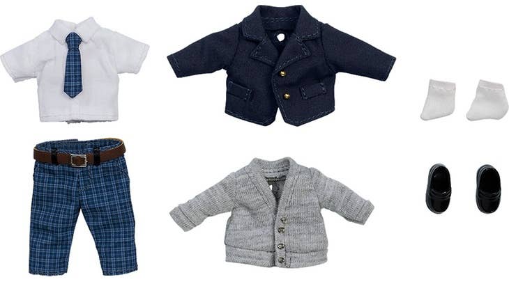 Nendoroid Doll Outfit Set: Blazer - Boy (Navy) | 4580590180154