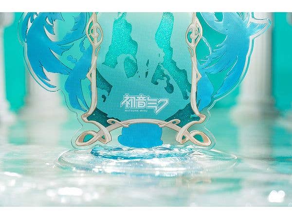 Hatsune Miku feat. Yoneyama Mai Glitter Acrylic Block | 4571697183827