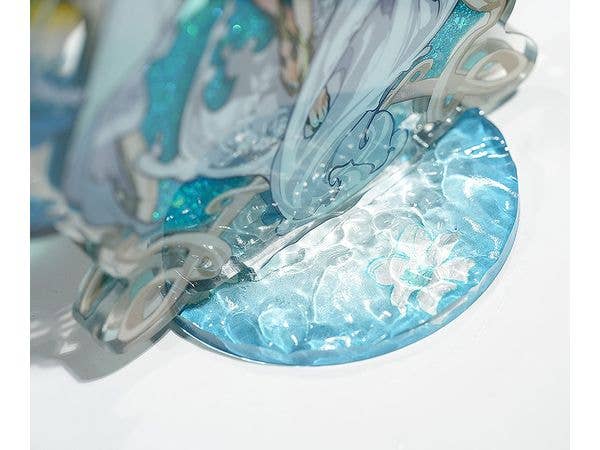 Hatsune Miku feat. Yoneyama Mai Glitter Acrylic Block | 4571697183827