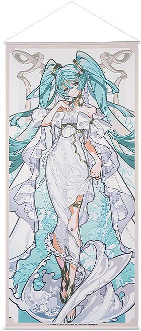 Hatsune Miku feat. Yoneyama Mai Life-Sized Hanging Scroll | 4571697183865