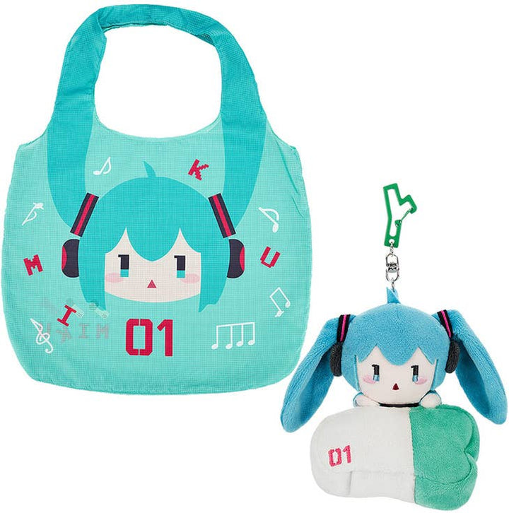 Hatsune Miku Plushie Reusable Bag | 4580590184510