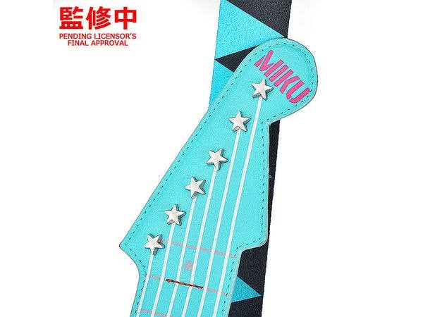 Hatsune Miku Guitar-Shaped Shoulder Bag | 4580590184541