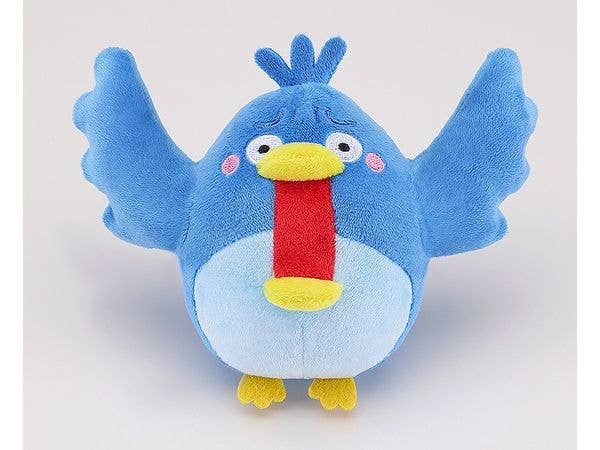 irasutoya Fired Blue Bird Plushie | 4580590186514