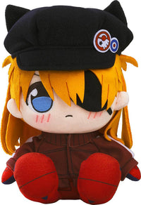 Kuripan Plushie Asuka Shikinami Langley (Jersey & Casquette Cap) | 4571697188723