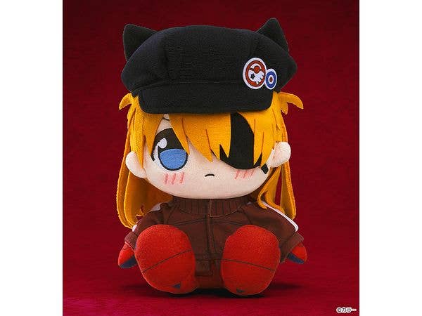 Kuripan Plushie Asuka Shikinami Langley (Jersey & Casquette Cap) | 4571697188723