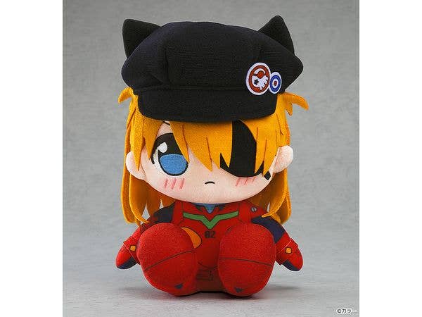 Kuripan Plushie Asuka Shikinami Langley (Jersey & Casquette Cap) | 4571697188723