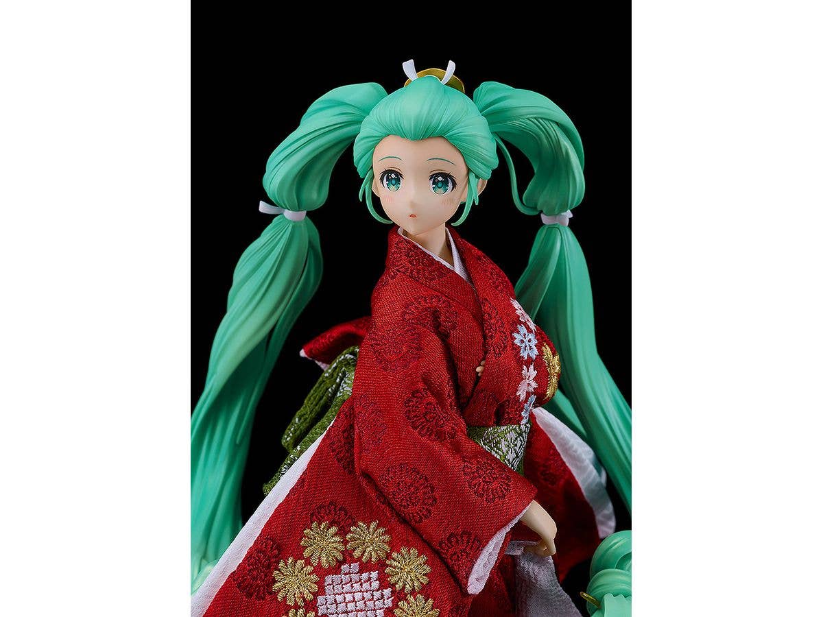 Hatsune Miku: Beauty Looking Back Miku Ver. -Kyugetsu Collaboration Japanese Doll- | 4580590204133