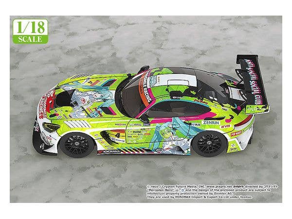 Good Smile Racing - Hatsune Miku - Itasha - AMG 2022 Season Opening Ver. - 1/18 | 4560392846847