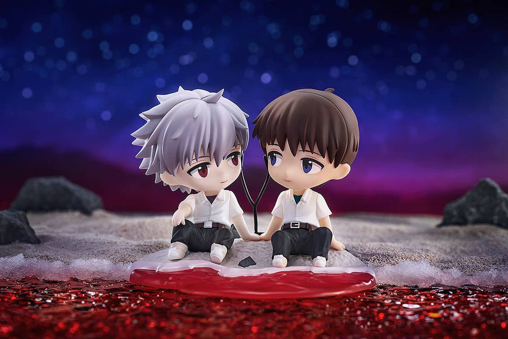 Shinji and Kaworu mini memory figure