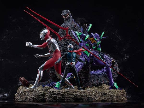Shin Japan Heroes Universe Statue Set of Four | 4580416929905