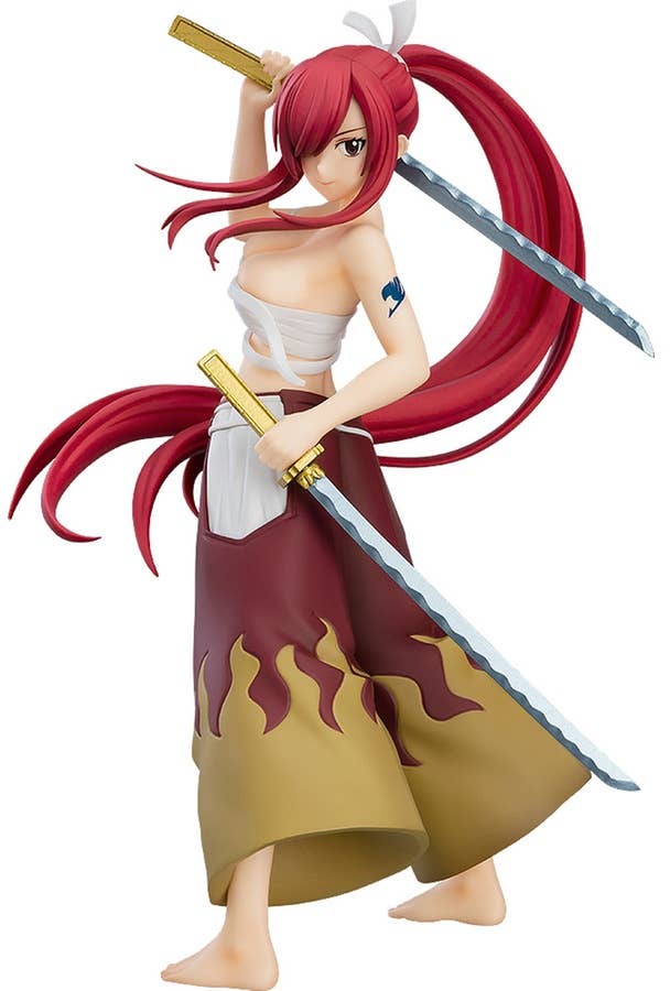 Good Smile Company Fairy Tail Final Season Series Pop Up Parade Erza Scarlet: Demon Blade Benizakura Ver. Figure - P-REX Hobby