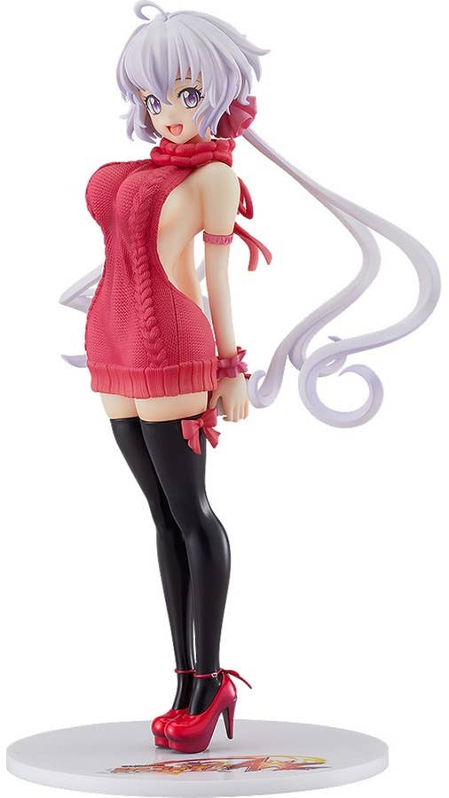Senki Zesshou Symphogear AXZ Series Chris Yukine: Lovely Sweater Style [AQ] 1/7 Scale Figure | 4580416944786