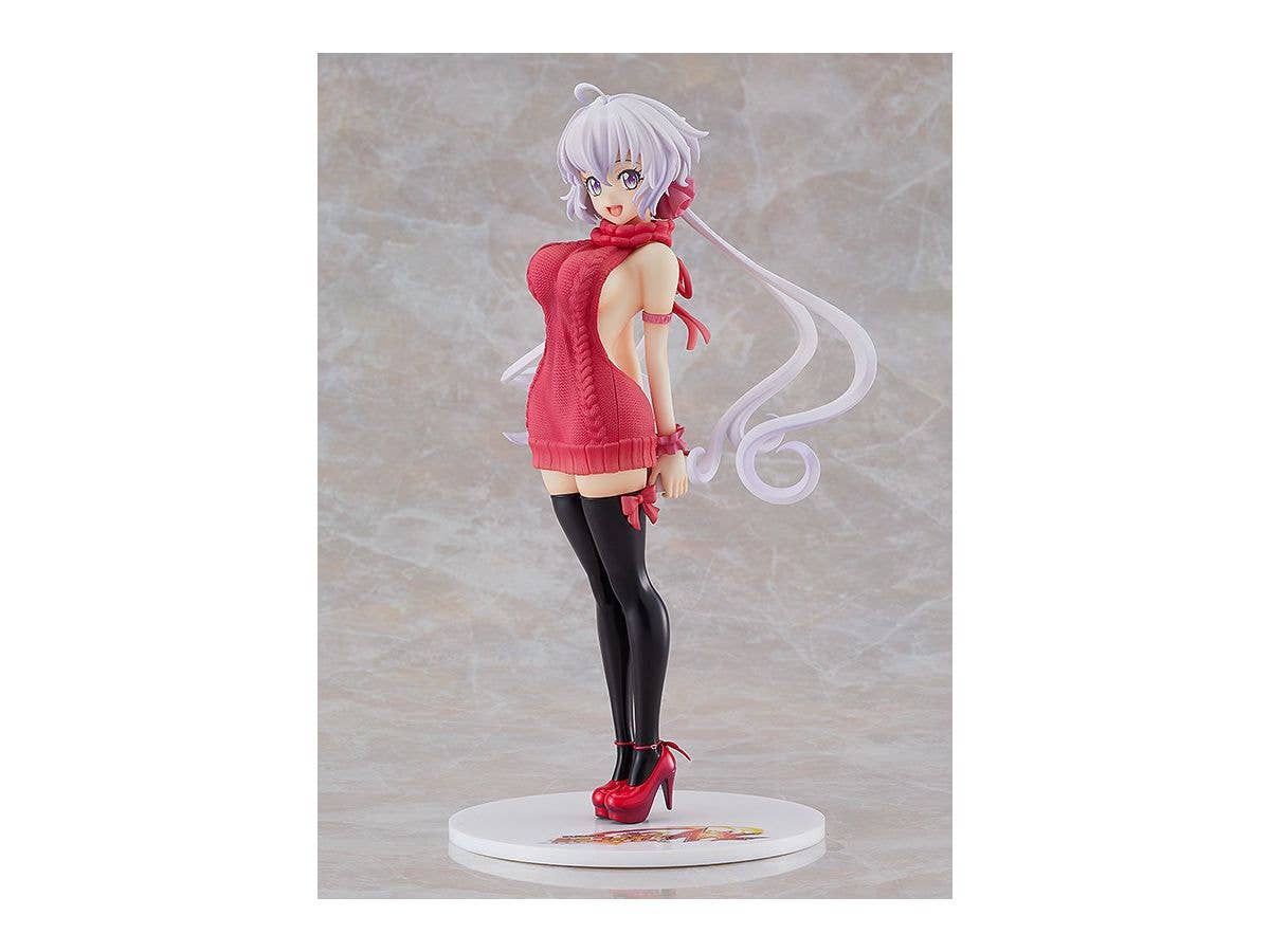 Senki Zesshou Symphogear AXZ Series Chris Yukine: Lovely Sweater Style [AQ] 1/7 Scale Figure | 4580416944786