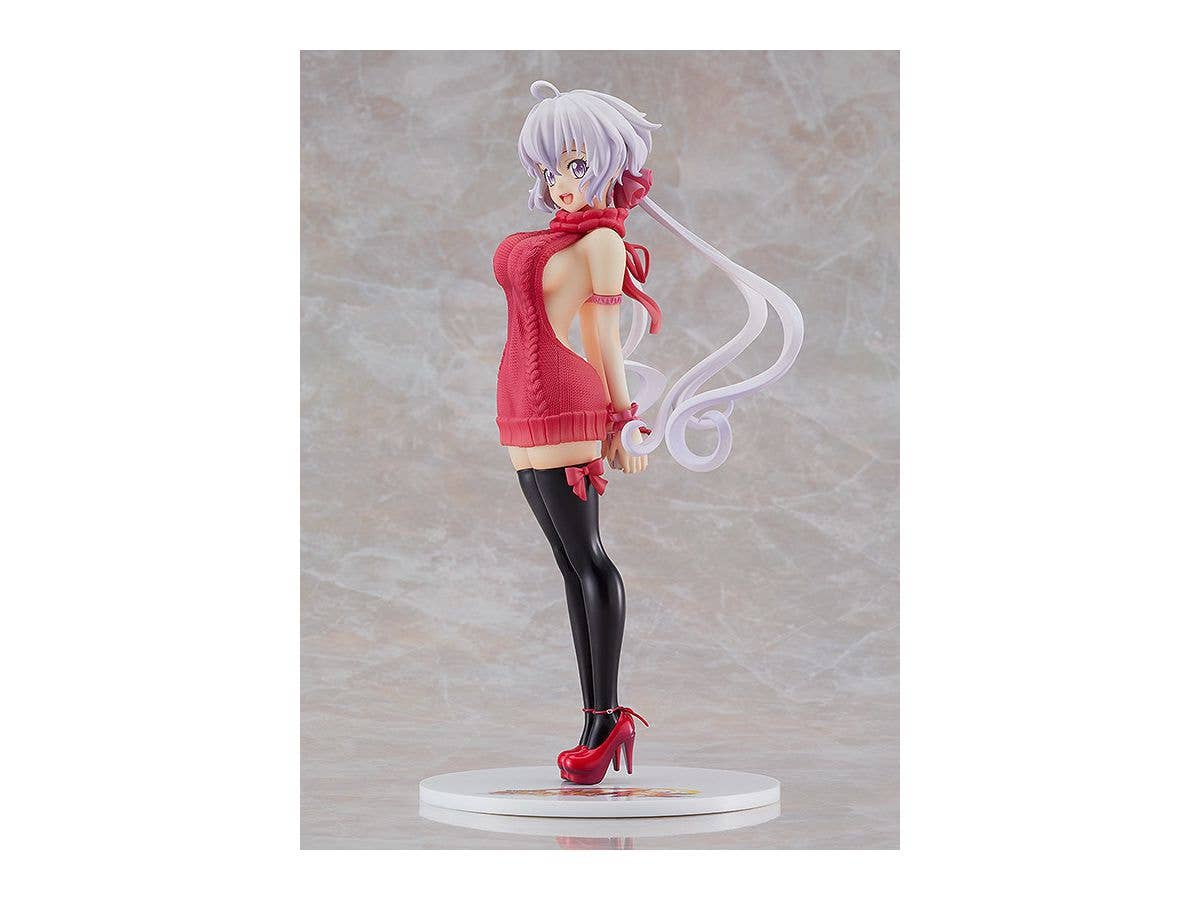 Senki Zesshou Symphogear AXZ Series Chris Yukine: Lovely Sweater Style [AQ] 1/7 Scale Figure | 4580416944786