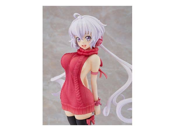 Senki Zesshou Symphogear AXZ Series Chris Yukine: Lovely Sweater Style [AQ] 1/7 Scale Figure | 4580416944786