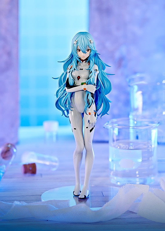 Good Smile Company Rebuild of Evangelion Series Pop Up Parade Rei Ayanami: Long Hair Ver. Figure - P-REX Hobby