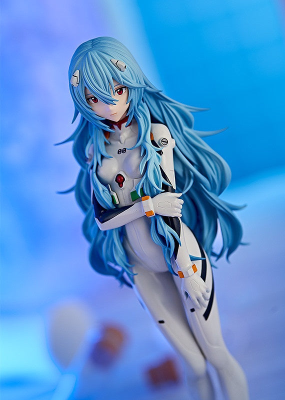 Good Smile Company Rebuild of Evangelion Series Pop Up Parade Rei Ayanami: Long Hair Ver. Figure - P-REX Hobby