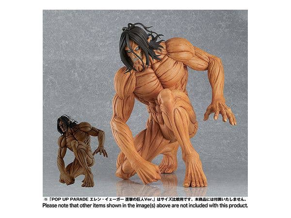 Attack On Titan - Eren Kyojin - Pop Up Parade - XL(Good Smile Company) | 4580416945677