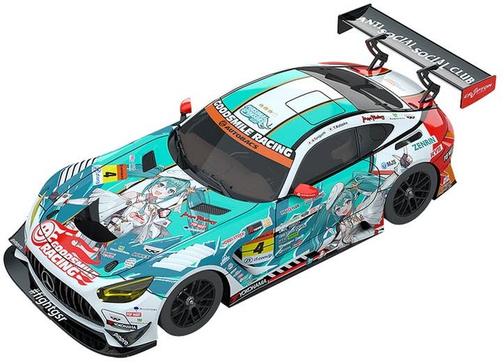 GOODSMILE RACING 1/18 Good Smile Hatsune Miku AMG 2023 Season Opening Ver. | 4580416947374